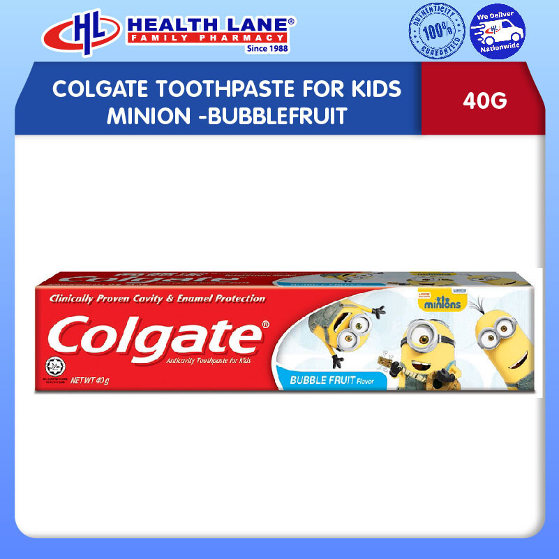 COLGATE UBAT GIGI KANAK-KANAKS BARBIE -BUBBLEFRUIT 40G